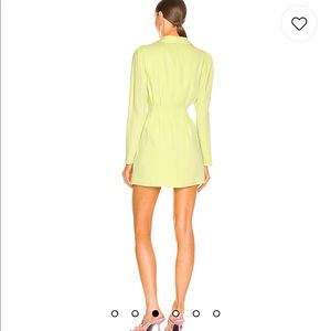 Lovers and Friends City Blazer Dress in Green